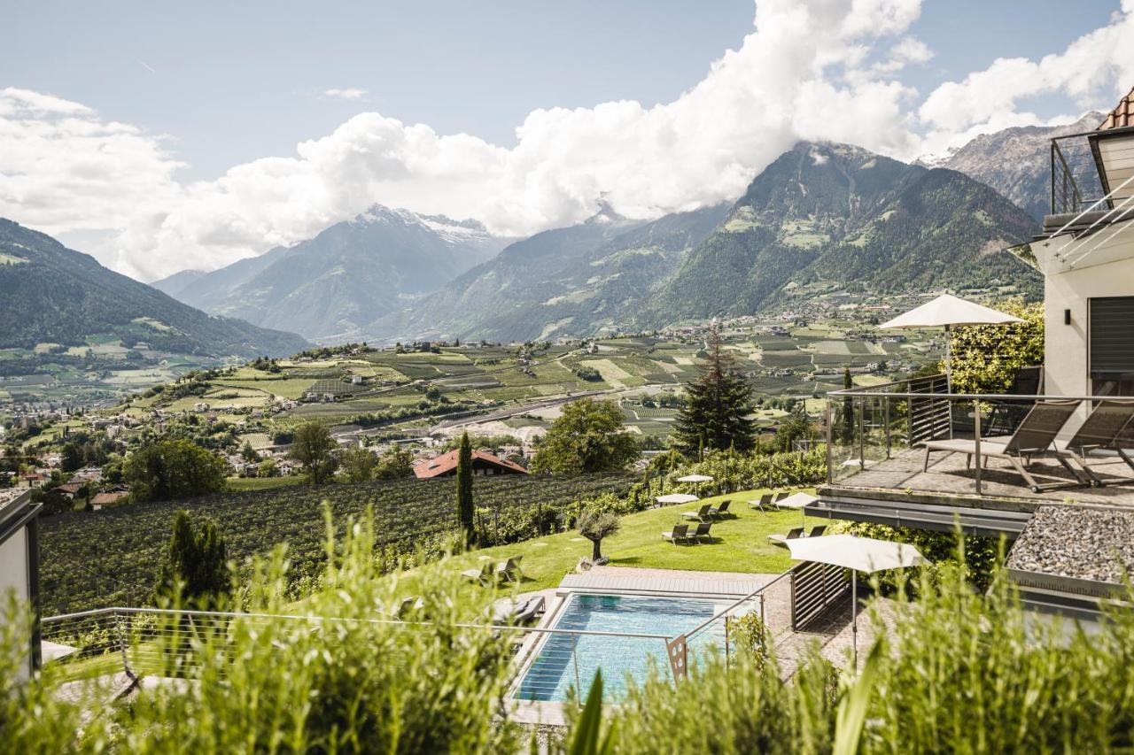 Hotel Mitterplatt Schenna Buitenkant foto